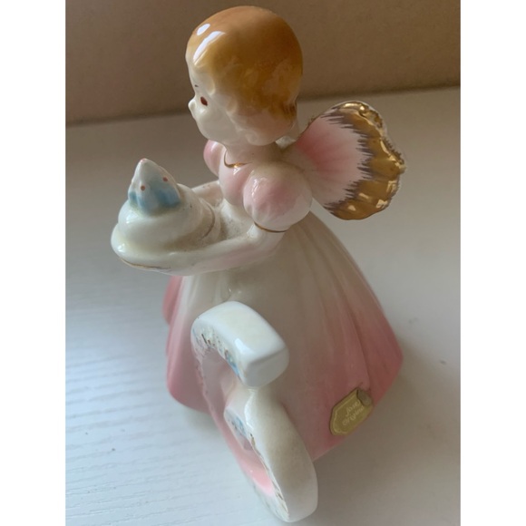 Josef Originals Ceramic Birthday Angel Age 6 - Picture 4 of 5